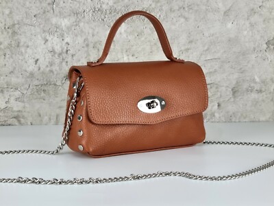 S Very Soft Premium Leather Bag, Elegant Leather Bag, Handbag, Crossbody Bag