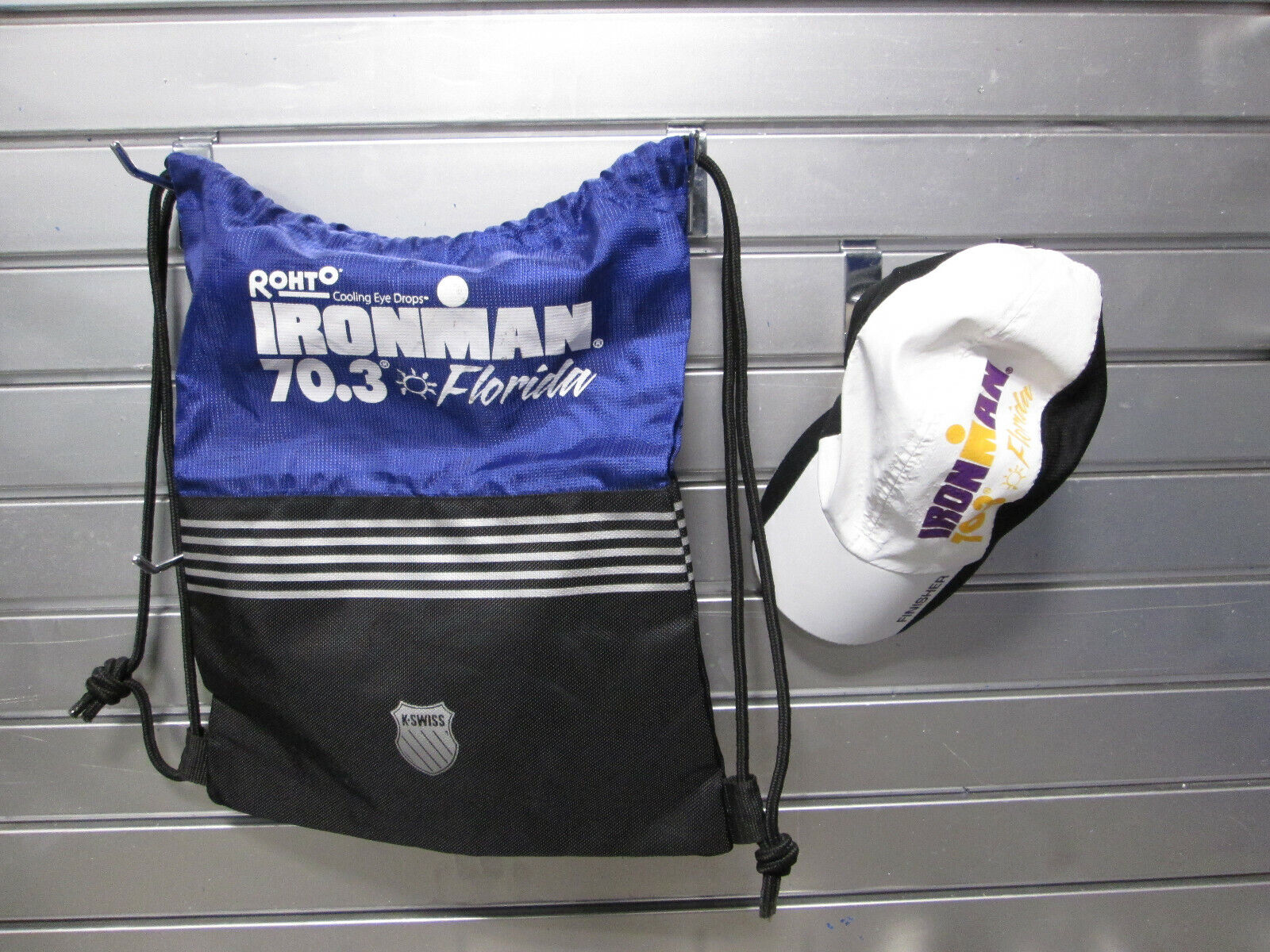 Ironman Triathlon Bag AND Race Hat Combo - FL, PR, RI, NH - Great condition