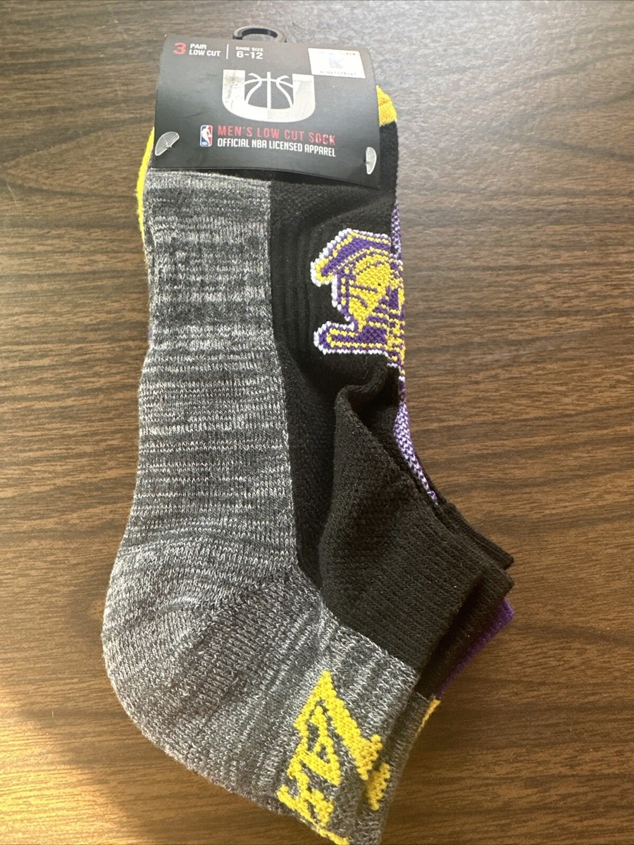 Ankle Socks Official Nba Socks Official NBA Pair Low Cut Socks LA