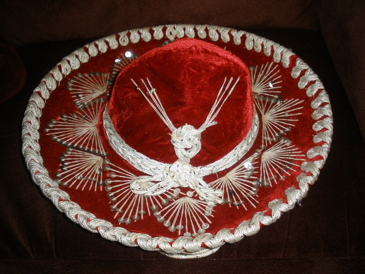 Mariachi Sombrero Messicano Storia Cappello Dia De Los Muertos Uomo  Cappello Da Mariachi Nero Con, image size:1200x900