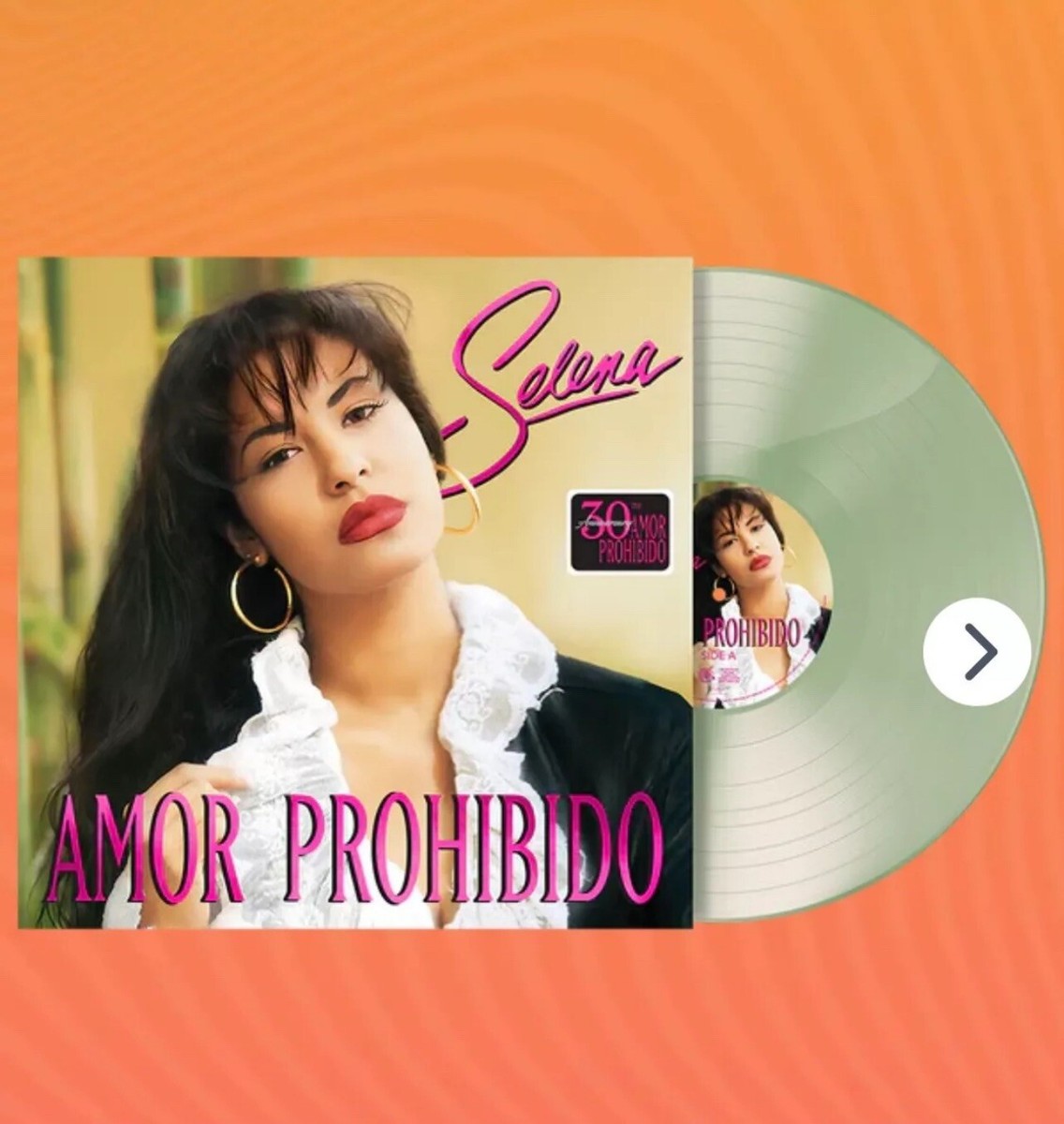 Selena Amor Prohibido 30th anniversary Spotify Fans First Coke