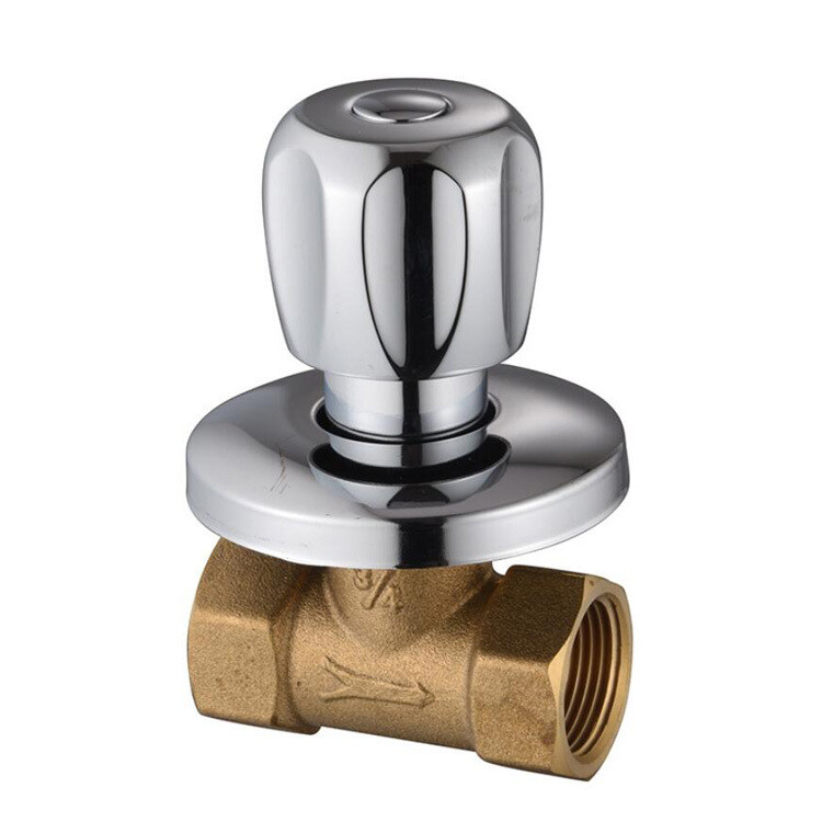 Brass Concealed Valve Handle Bathroom Shut Off Shower Switch Replacement Chrome | eBay
