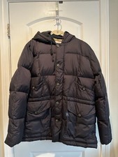 Closed Black Down Feather Winter Puffer Jacket Coat Women’s Sz Large