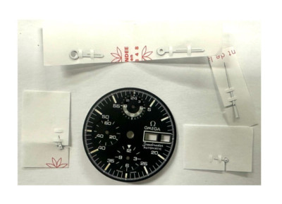 Omega Speedmaster Automatic Day Date Dial 30.00 MM Geuine New with 1 Hand Missin