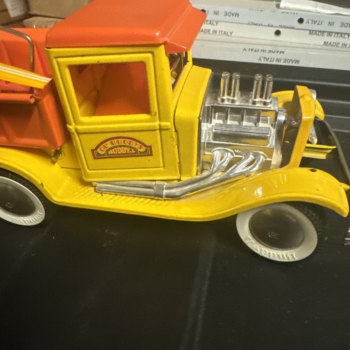 Vintage 1960's Buddy L Hot Rod Surf & Dump Pressed Steel Truck Making Light - Picture 5 of 16
