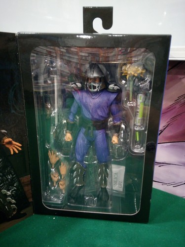 Shredder Teenage Mutant Ninja Turtles II 1991 film TMNT figura 18 cm NECA - Imagen 2 de 4