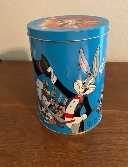 1989 Brachs Bugs Bunny 50th Anniversary Looney Tunes Warner Collectible Tin