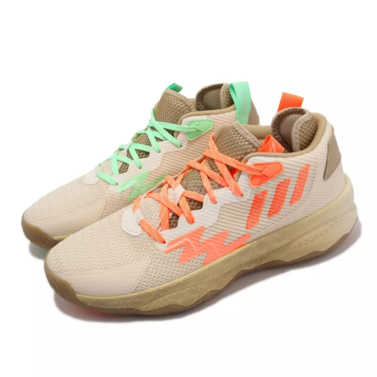 adidas Dame 8 Tang Dynasty Lillard Ivory Men Basketball Shoes Sneaker FZ6005