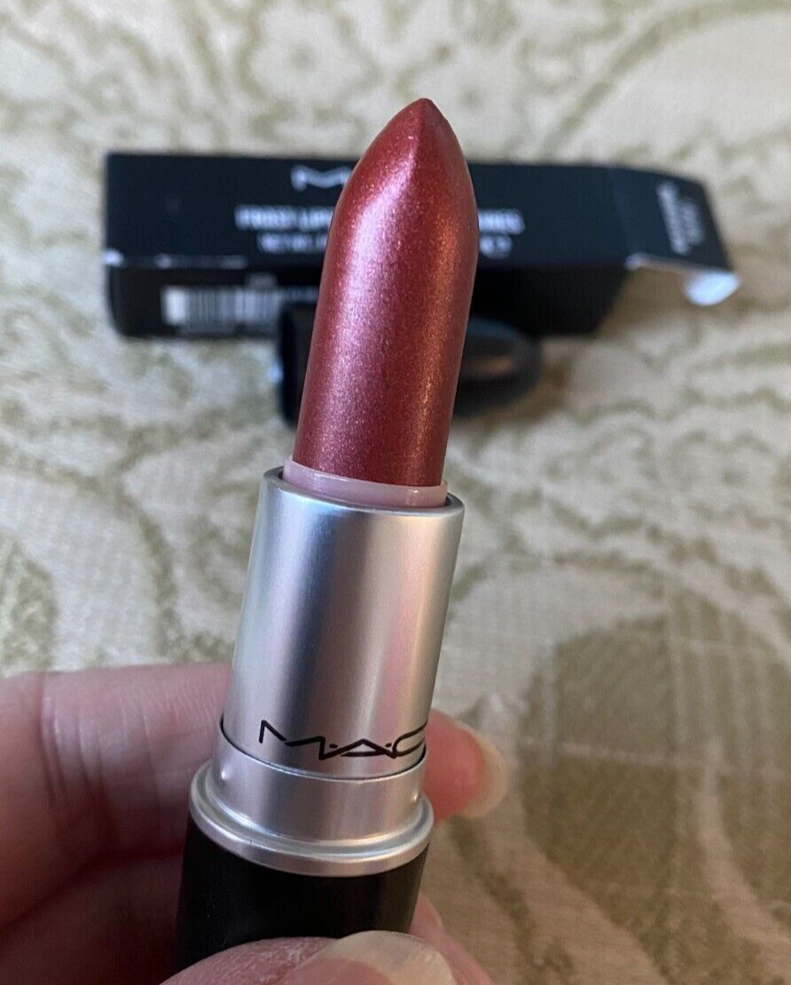 New in box MAC Frost lipstick shade Fresh Moroccan Full size 3 g