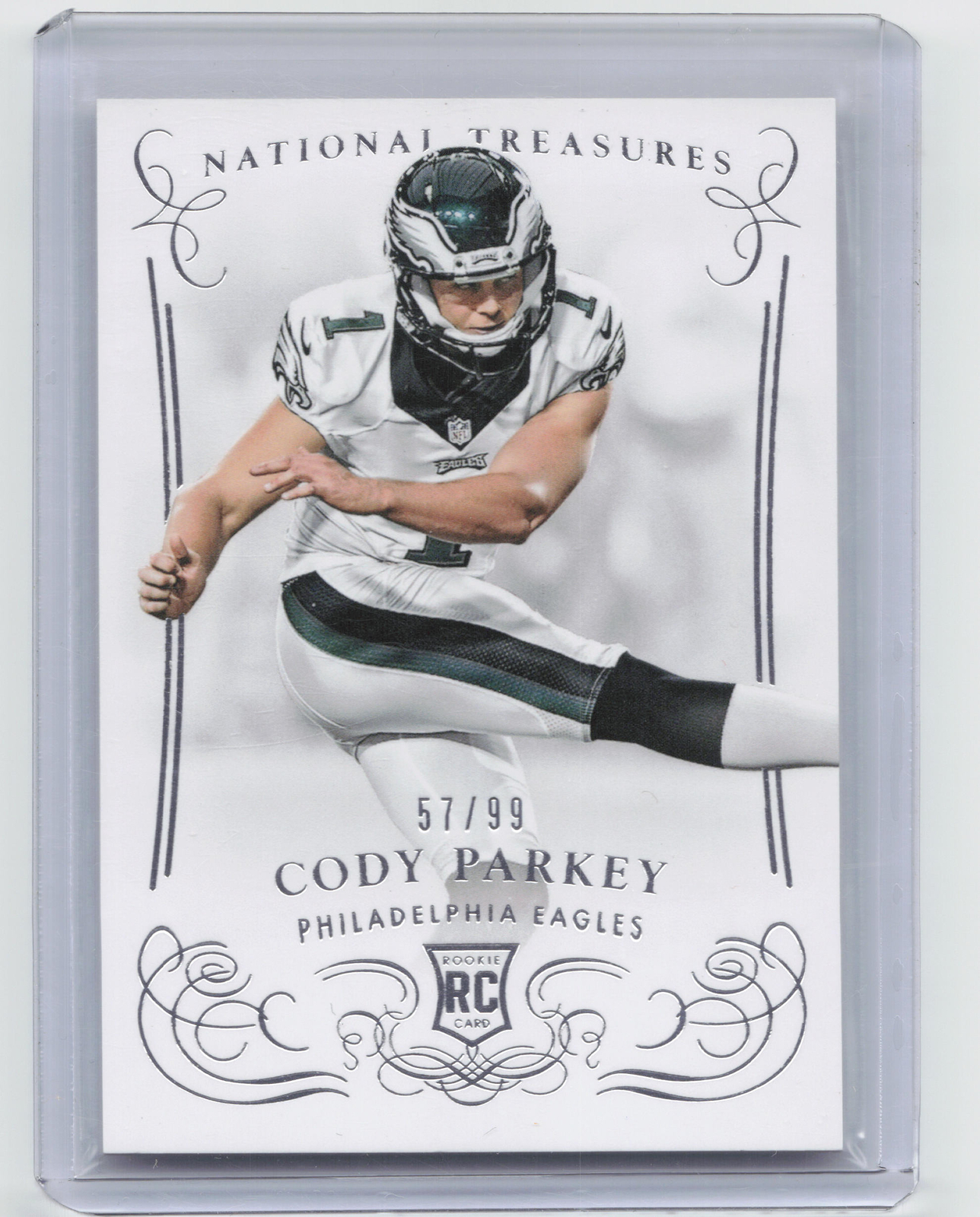 2013 National Treasures #185 Cody Parkey RC Rookie #'d 57/99