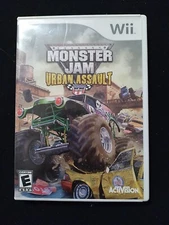 Monster Jam Urban Assault Nintendo Wii, 2008 Tested and Working