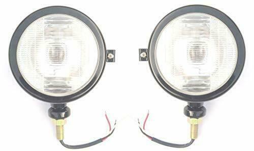 Ford Tractor Head Light Set (LH And RH) 12V Black #18D29 - Foto 4