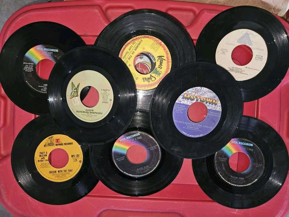 Lot Of 28 45's Records Jukebox 7