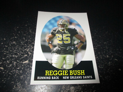 REGGIE BUSH (new orleans saints - rb) 2007 topps CARD #14 of 22