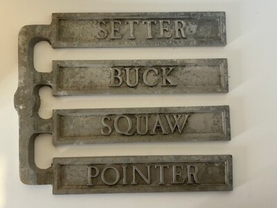 Vintage Aluminum Nameplate Restroom Sign UNCUT -  UNIQUE NAMES -