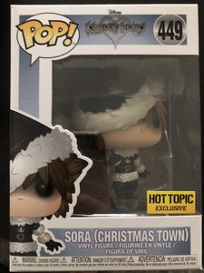 christmas town sora funko pop