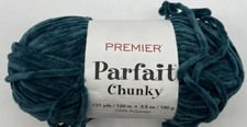 Premier Parfait Chunky Yarn "Peacock" 1 Skeins 1330