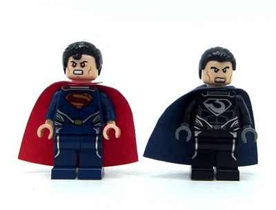 Lego Superman & General Zod Minifiguren Super Heroes - Bild 1 von 2
