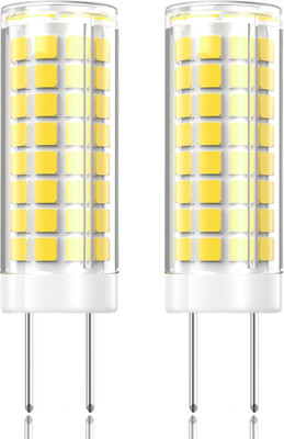 5 Pack - G8 GY8.6 LED Light Bulbs Dimmable 7W Equivalent to Halogen Bulb 75W-80W