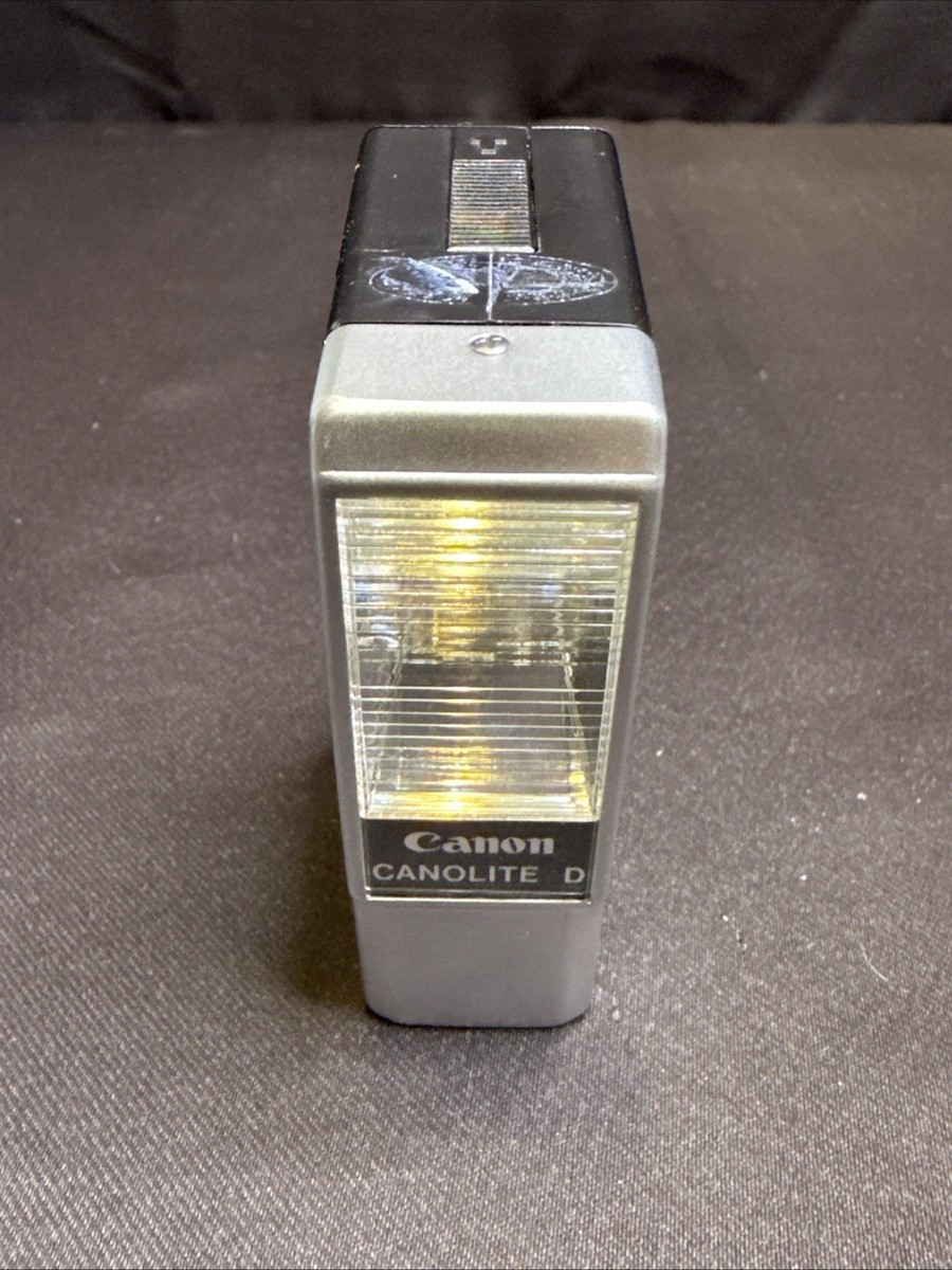 Canon Canolite D Camera Flash Compatible w/ Canonet 28 QL17 QL19