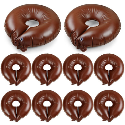 10 Pcs Tree Watering Bag 15 Gallon, Slow Release Watering Ring PVC Planting Wate