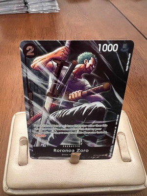 #ad One Piece Card Roronoa Zoro OP15 094 Dash Pack Adventure on Kamis Island $19.99