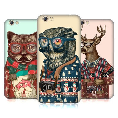 HEAD CASE DESIGNS HIPSTER ANIMALS IN SWEATERS SOFT GEL CASE FOR OPPO PHONES