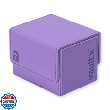 Vault X Trading Card Sideloading Deck Box, 100+ sleeved cards, Premium Exo-Te