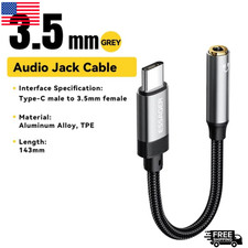 IPhone Headphone Adapter, Apple MFi Certified Lightning To 3.5mm Audio 8