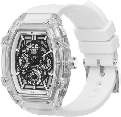 ICE-WATCH] 024289 ICE boliday clear white skeleton date medium