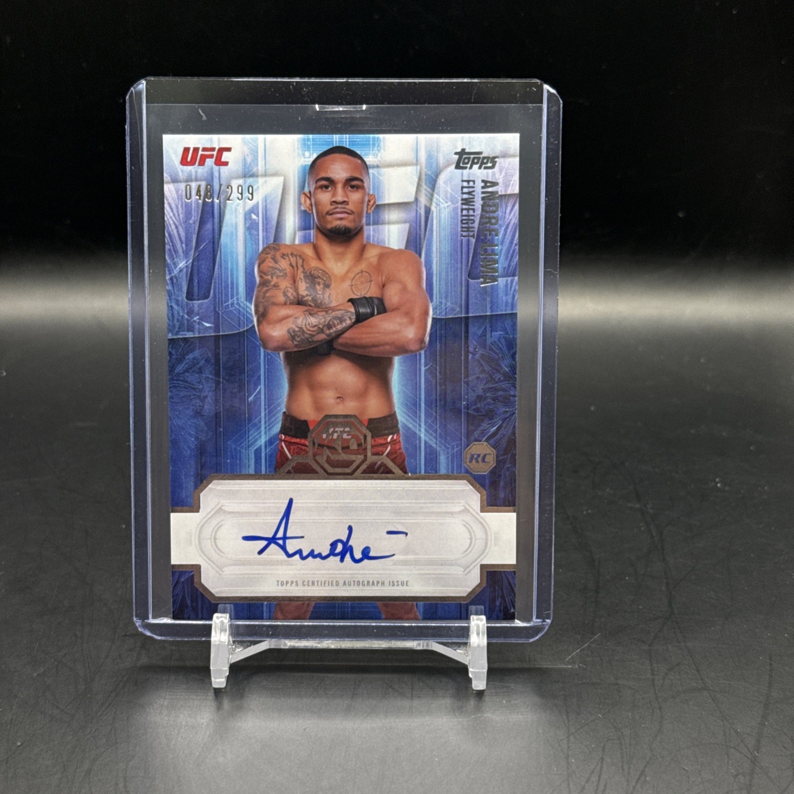 2026 Topps UFC Knockout Andre Lima Rookie Auto Autograph /299