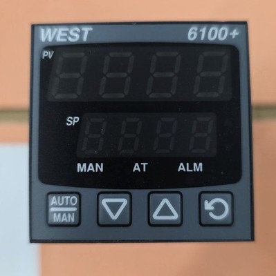 WEST CONTROL SOLUTIONS 6100+ Model: P6100, Controller