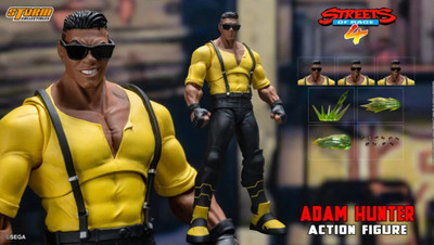 Storm Collectibles STREETS OF RAGE 4 Adam Hunter 1/12 Action Figure (US seller)