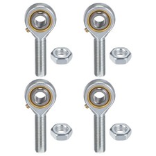 M METERXITY 4Pack POSB6 Rod End Bearing, 3/8 Inch Bore 3/824 Right Thread Sel...