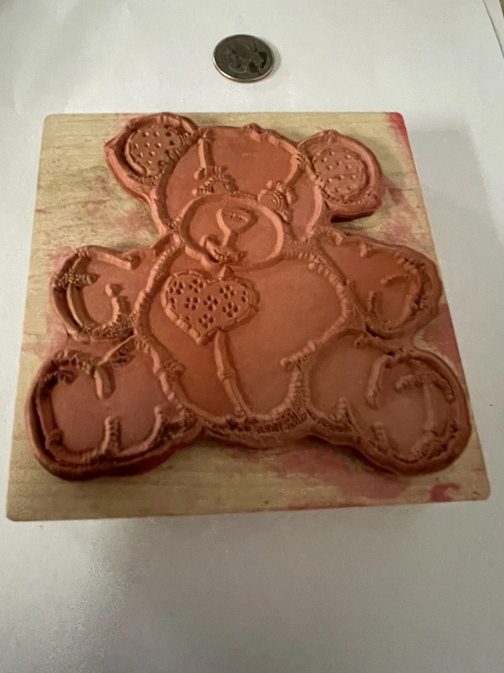 Oso de peluche PSX sello de goma K-980 RELLENO - Envío gratuito Foto 2 de 4