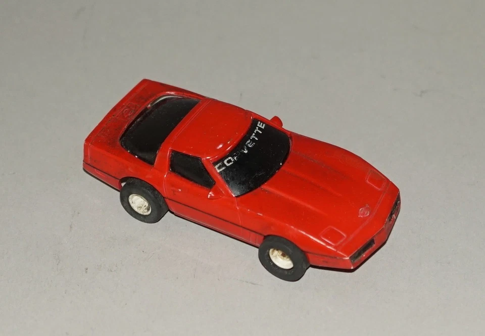 CARRO DE AUTORAMA ORIGINAL VINTAGE TYCO ESCALA HO CHEVROLET CORVETTE - Imagem 2 de 3