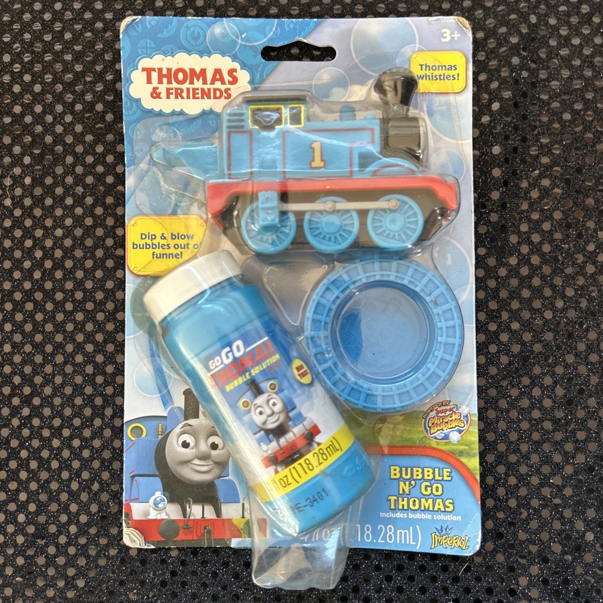 Thomas & Friends BUBBLE BLOWING THOMAS New In Box Rare 2012