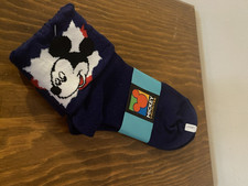 Mickey Unlimited Mickey Mouse Disney Socks Size 9-11 Rare 1 Pair