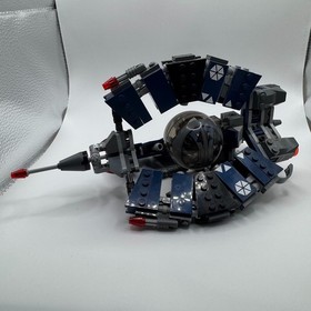 8086 LEGO Star Wars The Clone Wars Droid Tri-Fighter Incomplete