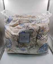 NEW Eastern Accent Emory Comforter - Floral Design - SUPER KING (#K1-A7)