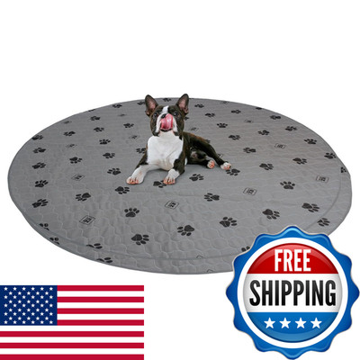 Ezwhelp Pack Of 2 Reusable Dog Pee Pad Washable Slip-Resistant Waterproof Mat