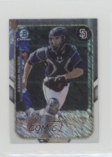 2015 Bowman The Farm's Finest Chrome Mini Shimmer Refractor Austin Hedges y0i