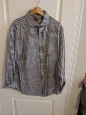 Tommy Hilfiger TH Flex Supima Slim Fit Stretch Long Sleeve Shirt 17 1/2 32/33 XL