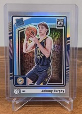 2024-25 Panini Optic - Johnny Furphy #261 Rated Rookie Holo Prizm (RC) Pacers