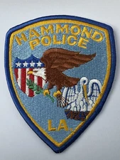 Hammond Louisiana Police Patch