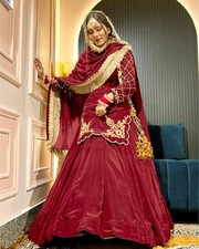 New Bollywood Sequins Lehenga Choli Top Designer Indian Party Wear Stitched Blou