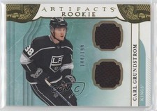 2019 Artifacts Rookies Horizontal Gold Material 144/199 Carl Grundstrom #176 xp6