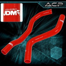 Kit de actualización de manguera de radiador de silicona roja JDM para 95 96 97 98 99 2G Eclipse GST GSX