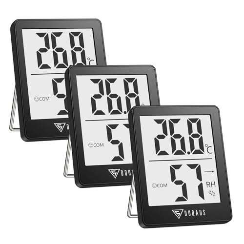 DOQAUS Room Thermometer, Digital Indoor Thermometer  Assorted colors