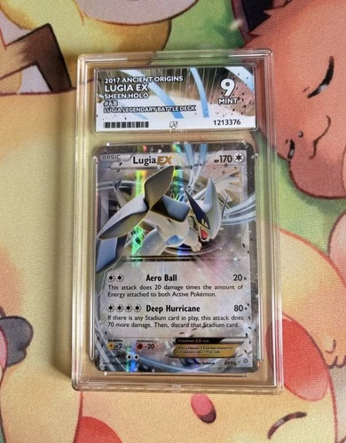 Pokémon Lugia EX 68/98 Ancient Origins ACE 9 Legendary Battle Deck Sheen Holo